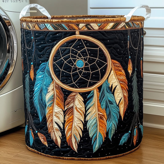 Dreamcatcher Quilted Laundry Basket GFTOTP12413
