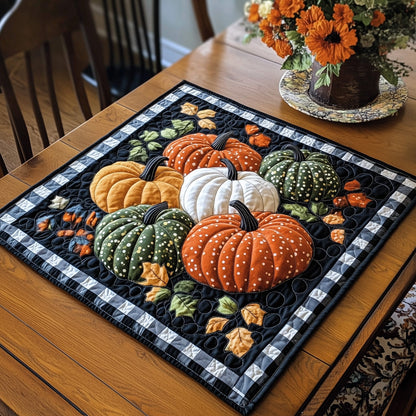 Pumpkin Haven Quilted Table Topper GFTOTP12423