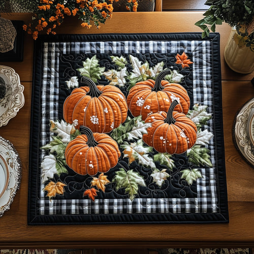 Pumpkin Haven Quilted Table Topper GFTOTP12424
