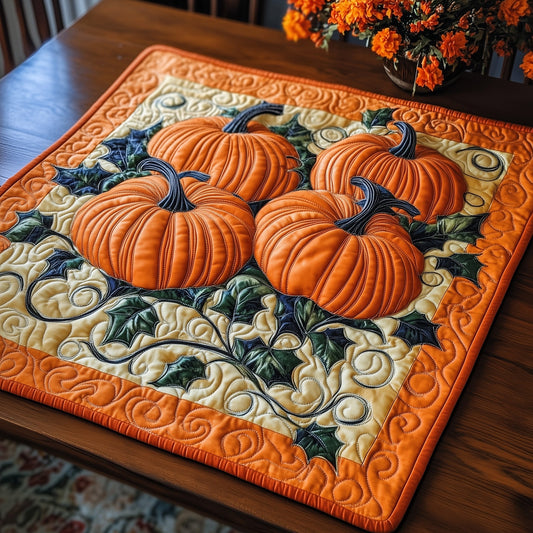 Pumpkin Haven Quilted Table Topper GFTOTP12426