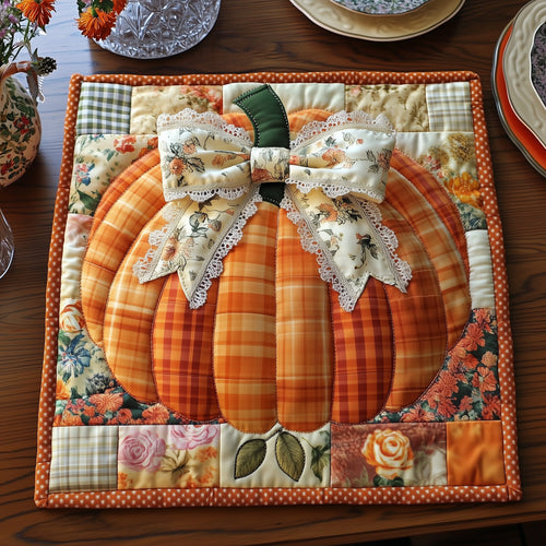 Pumpkin Haven Quilted Table Topper GFTOTP12431