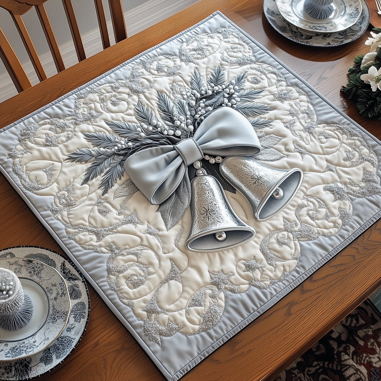 Christmas Charm Quilted Table Topper GFTOTP12435