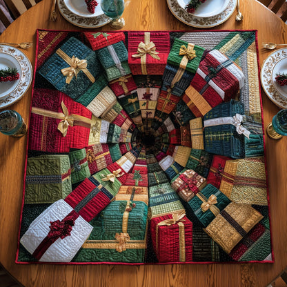 Christmas Gift Quilted Table Topper GFTOTP12436