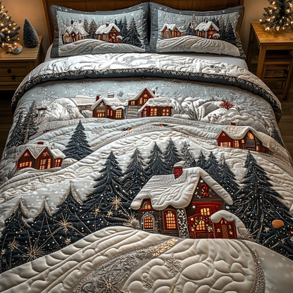 Christmas Village Duvet Cover Set GFTOTP12454