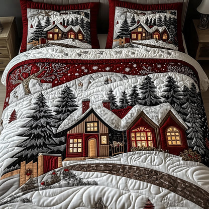 Christmas Village Duvet Cover Set GFTOTP12456