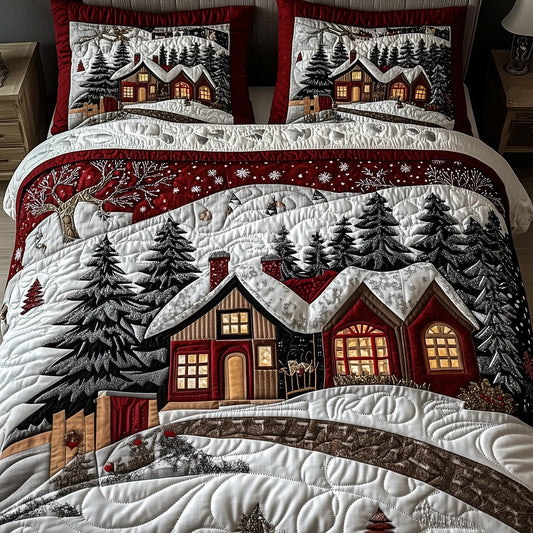 Christmas Village Duvet Cover Set GFTOTP12456