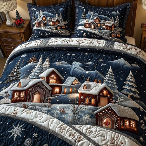 Christmas Village Duvet Cover Set GFTOTP12457