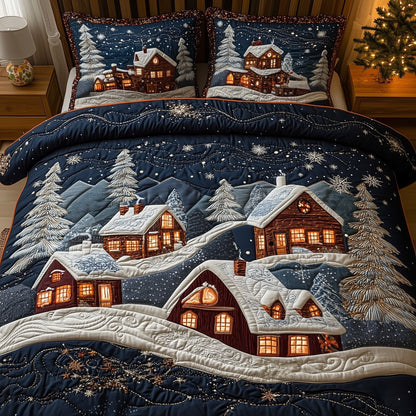 Christmas Village Duvet Cover Set GFTOTP12458