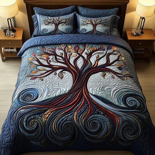 Nature Harmony 3-Piece Quilted Bedding Set GFTOTP12475
