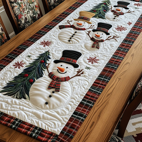 Snowmen Quilted Table Runner GFTOTP12482