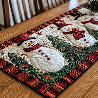 Snowmen Quilted Table Runner GFTOTP12483