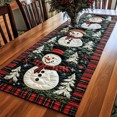 Snowmen Quilted Table Runner GFTOTP12485