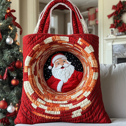Christmas Vibes Quilted Tote Bag GFTOTP12493