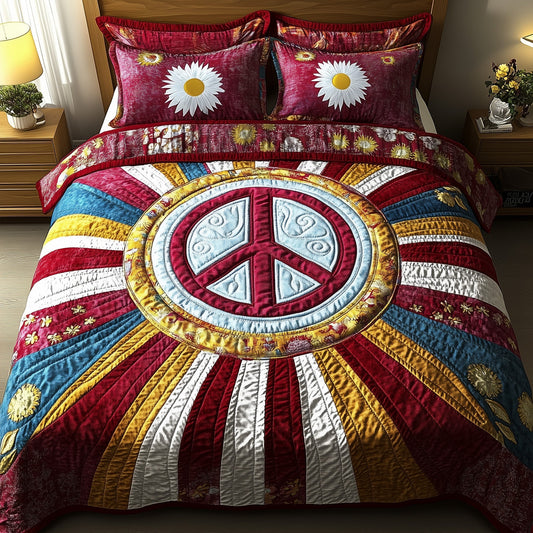 Golden Peace Duvet Cover Set GFTOTP12506