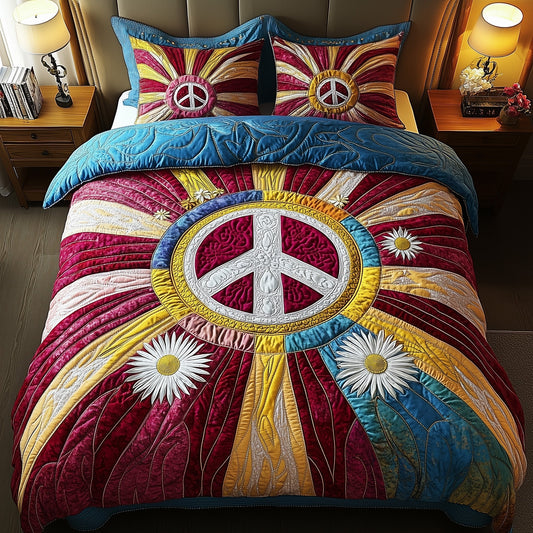Golden Peace Duvet Cover Set GFTOTP12507