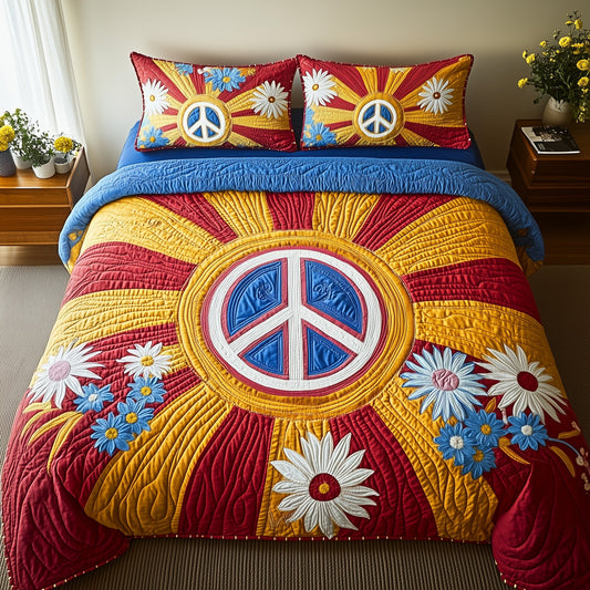 Golden Peace Duvet Cover Set GFTOTP12508