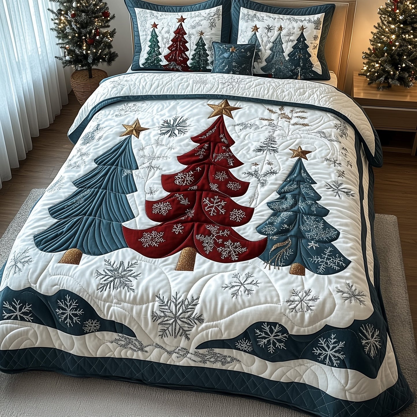 Yuletide Tree Duvet Cover Set GFTOTP12517