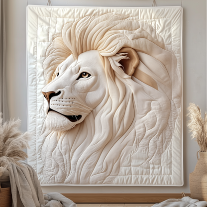 Majestic Lion Collection Quilted Blanket