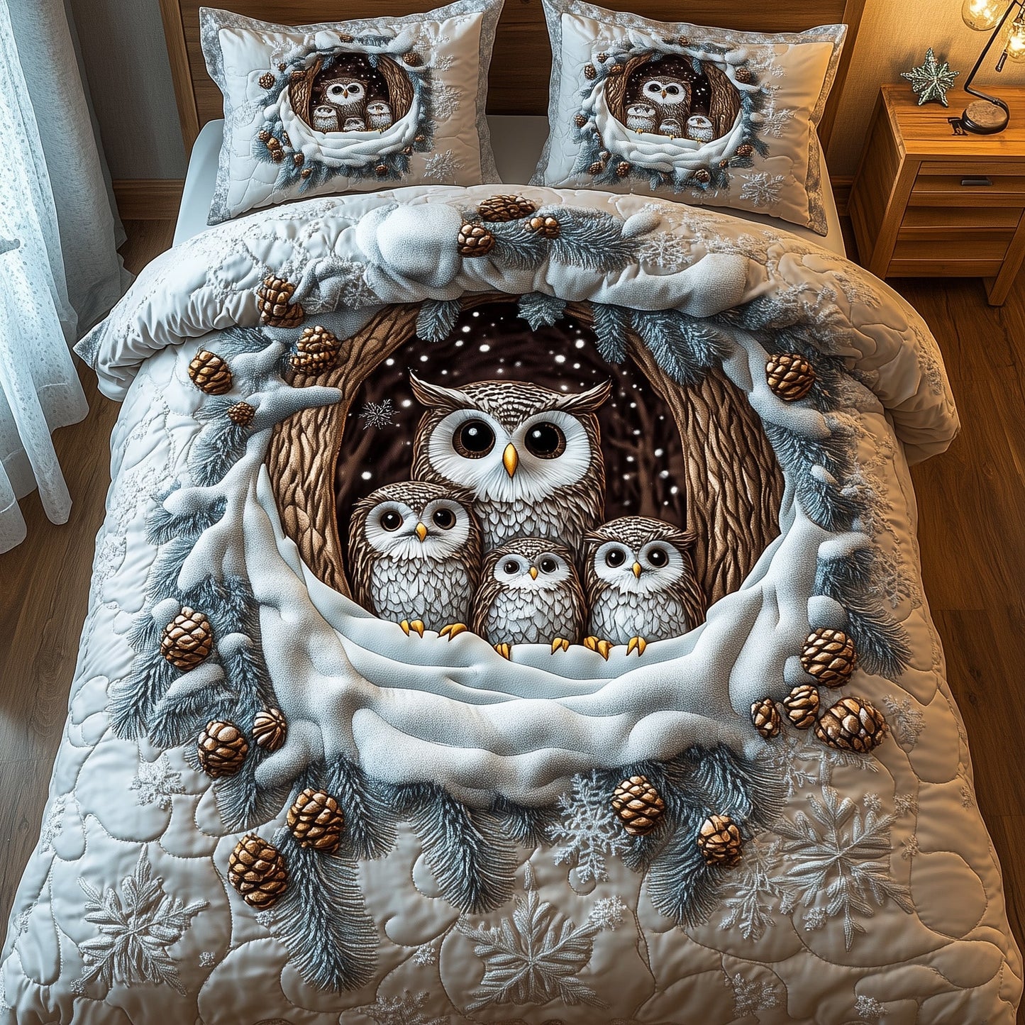 Winter Watcher Duvet Cover Set GFTOTP12522