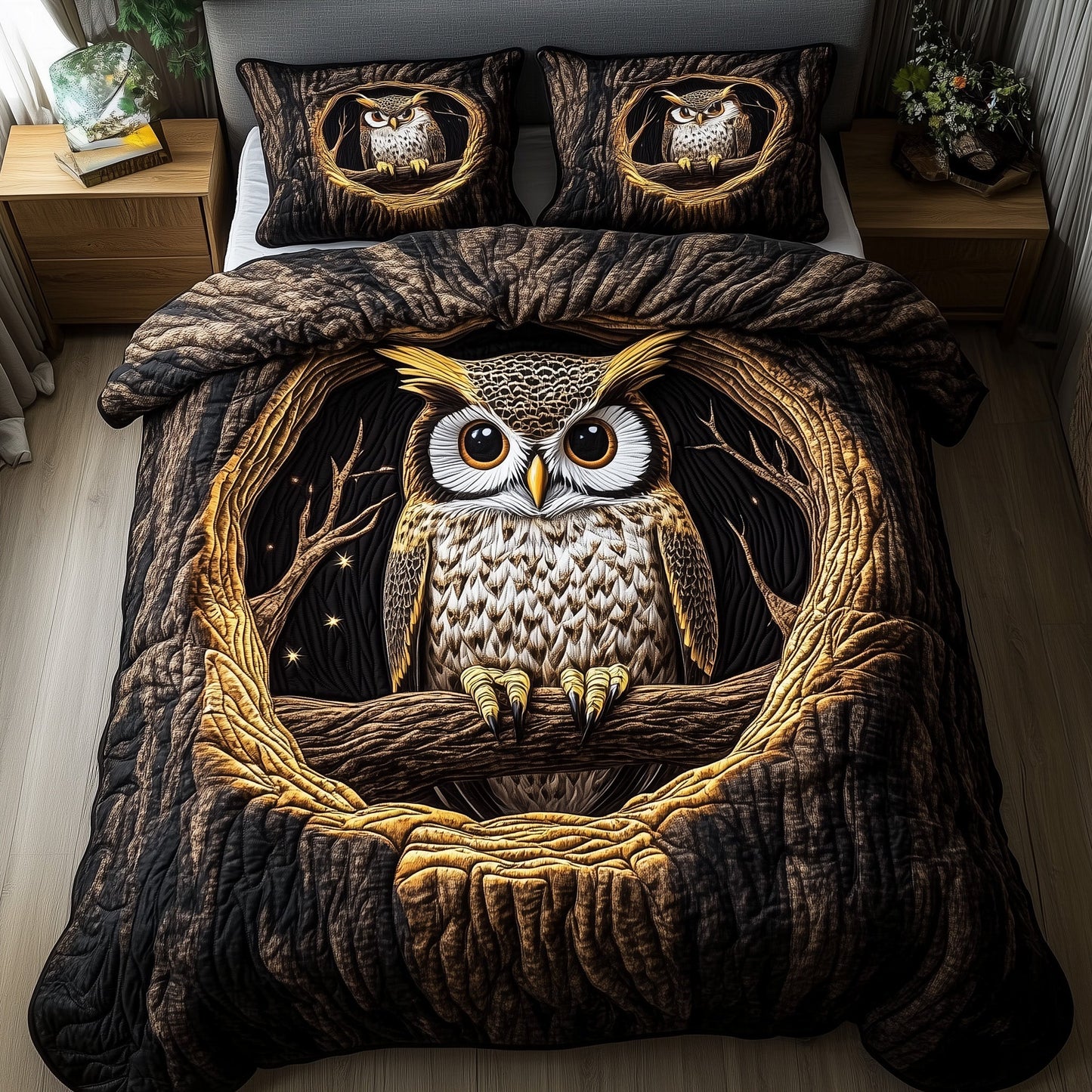 Winter Watcher Duvet Cover Set GFTOTP12525