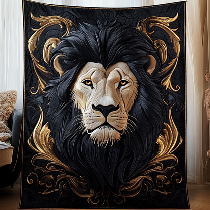 Majestic Lion Collection Quilted Blanket