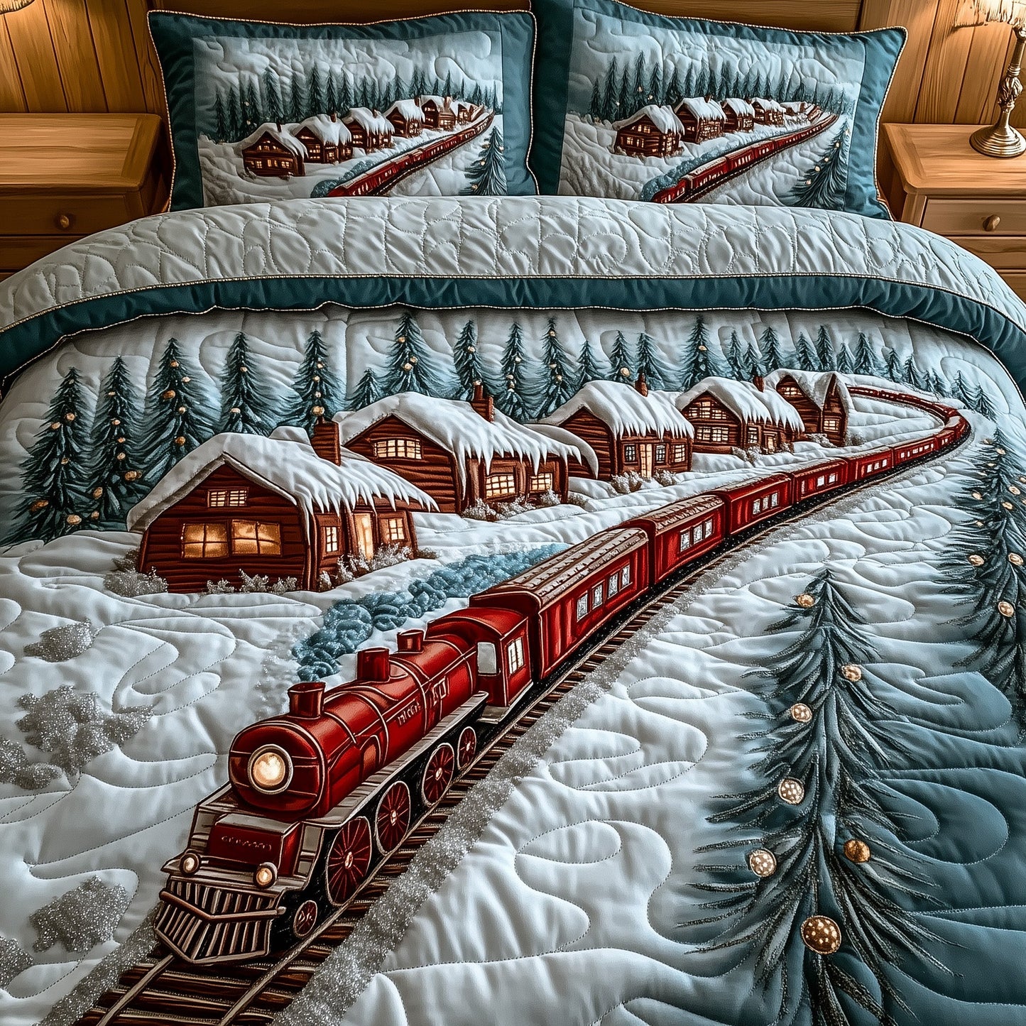 Holiday Express Duvet Cover Set GFTOTP12548