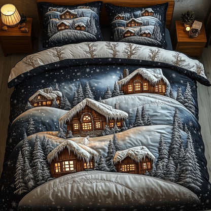 Yuletide Village Duvet Cover Set GFTOTP12552