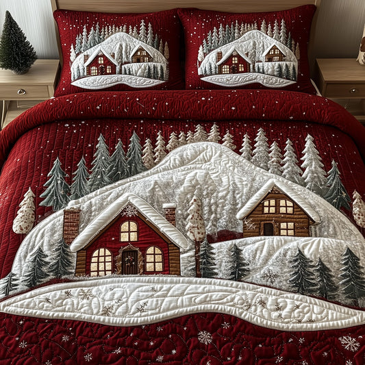 Yuletide Village Duvet Cover Set GFTOTP12554