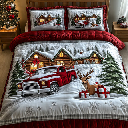 Festive Lodge Duvet Cover Set GFTOTP12605