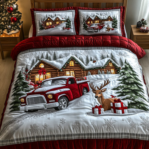 Festive Lodge Duvet Cover Set GFTOTP12605