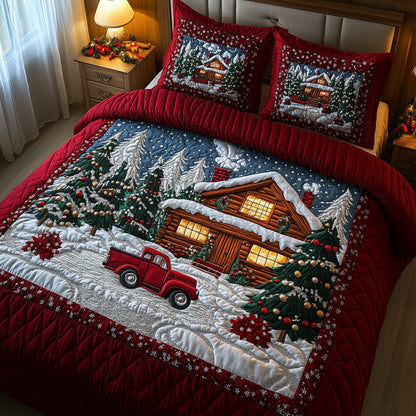 Festive Lodge Duvet Cover Set GFTOTP12614