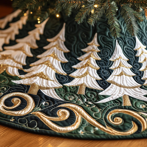 Christmas Tree Quilted Tree Skirt GFTOTP12627