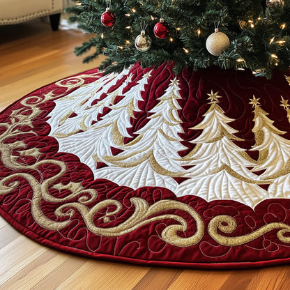 Christmas Tree Quilted Tree Skirt GFTOTP12628