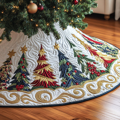 Christmas Tree Quilted Tree Skirt GFTOTP12629