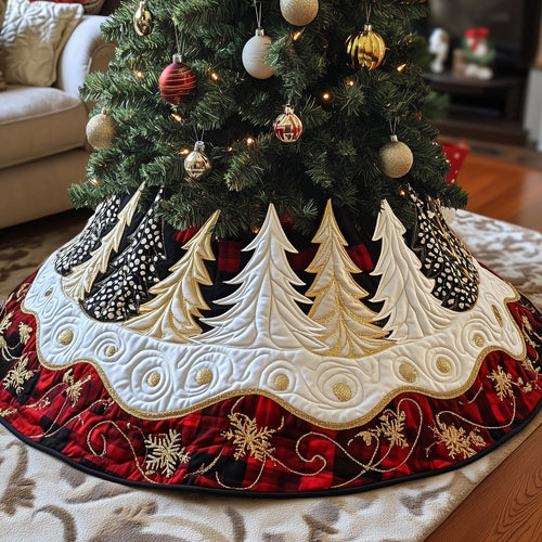 Christmas Tree Quilted Tree Skirt GFTOTP12630