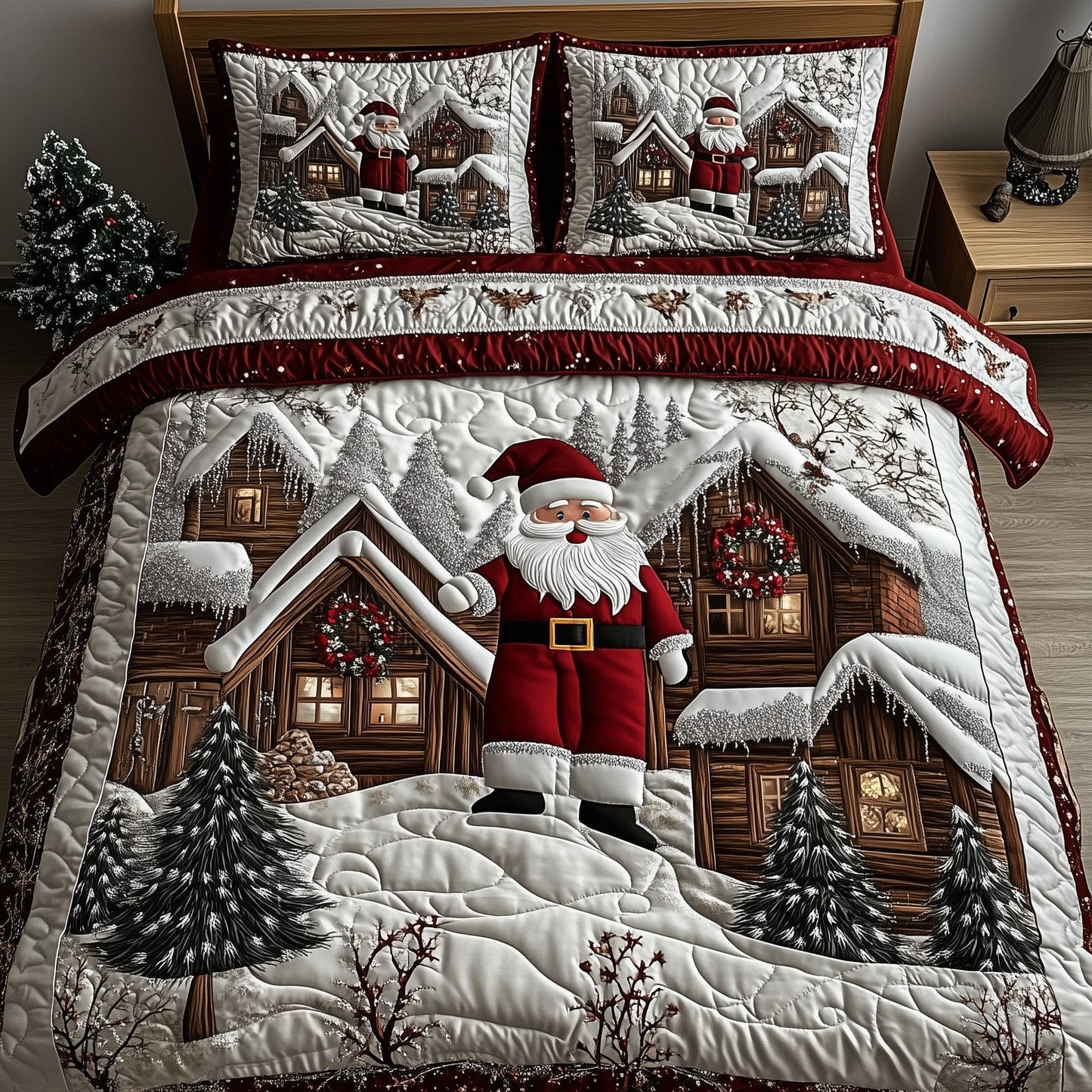 Santa Town Duvet Cover Set GFTOTP12634