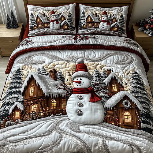 Snowman Town Duvet Cover Set GFTOTP12636