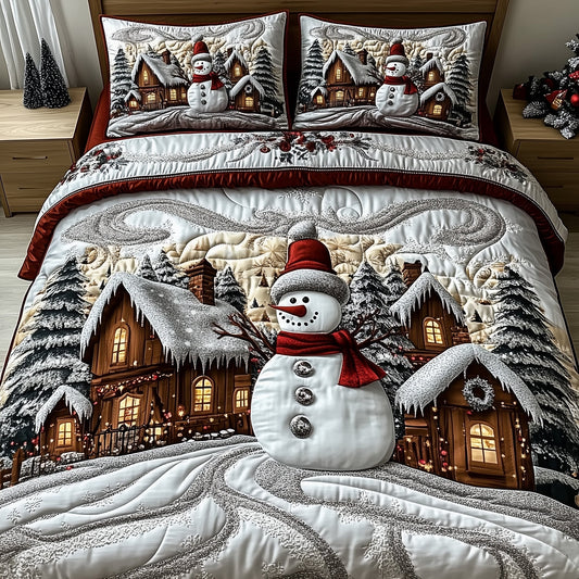 Snowman Town Duvet Cover Set GFTOTP12636
