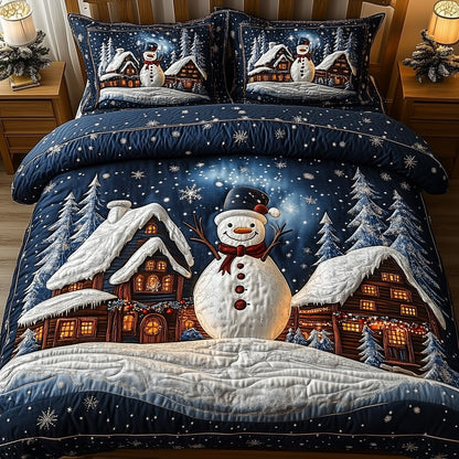 Snowman Town Duvet Cover Set GFTOTP12637