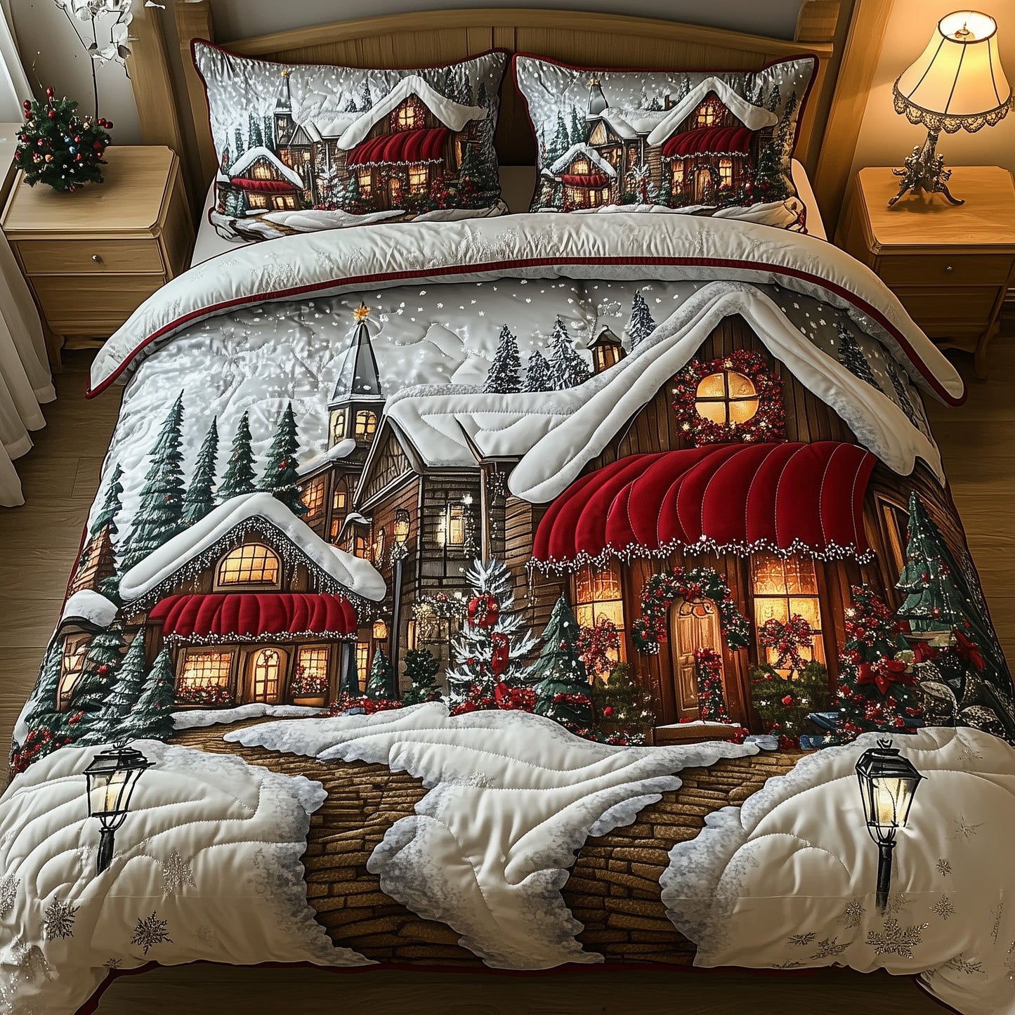 Christmas Town Duvet Cover Set GFTOTP12640