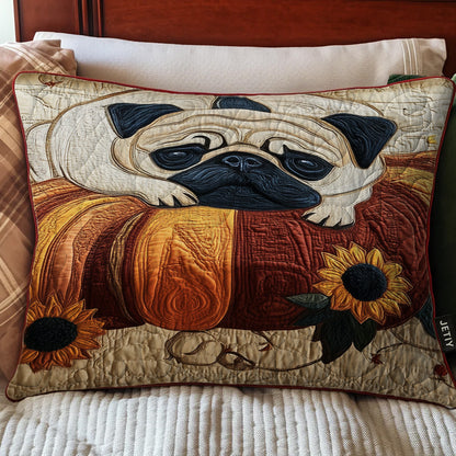 Pumpkin Pug Bedding Pillow Case GFTOTP12644
