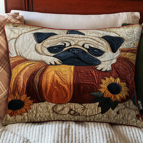 Pumpkin Pug Bedding Pillow Case GFTOTP12644