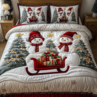 Festive Frosty Duvet Cover Set GFTOTP12658