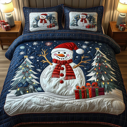 Festive Frosty Duvet Cover Set GFTOTP12659