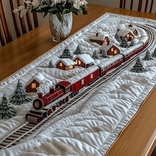 Holiday Express Quilted Table Runner GFTOTP12663