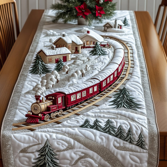 Holiday Express Quilted Table Runner GFTOTP12664