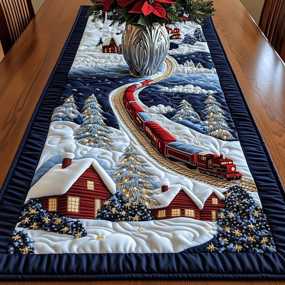Holiday Express Quilted Table Runner GFTOTP12665