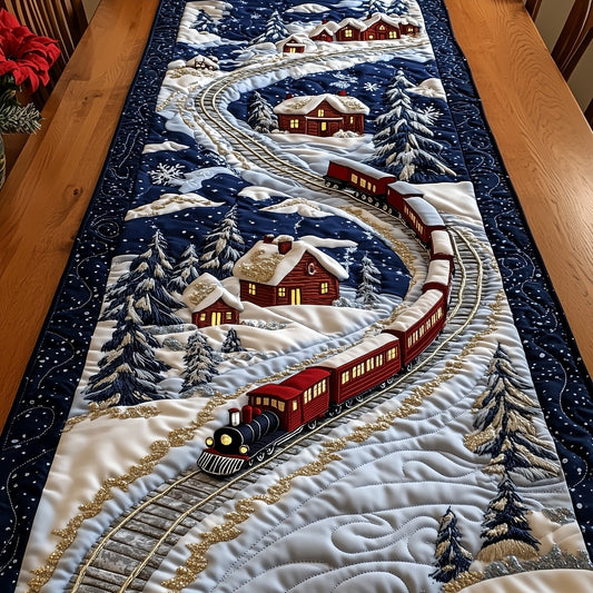 Holiday Express Quilted Table Runner GFTOTP12666