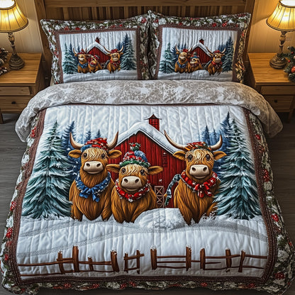Winter Farmhouse Duvet Cover Set GFTOTP12681