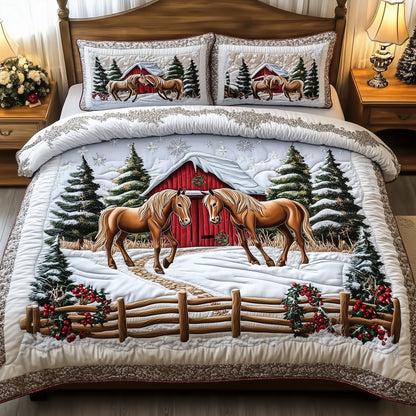 Winter Farmhouse Duvet Cover Set GFTOTP12682
